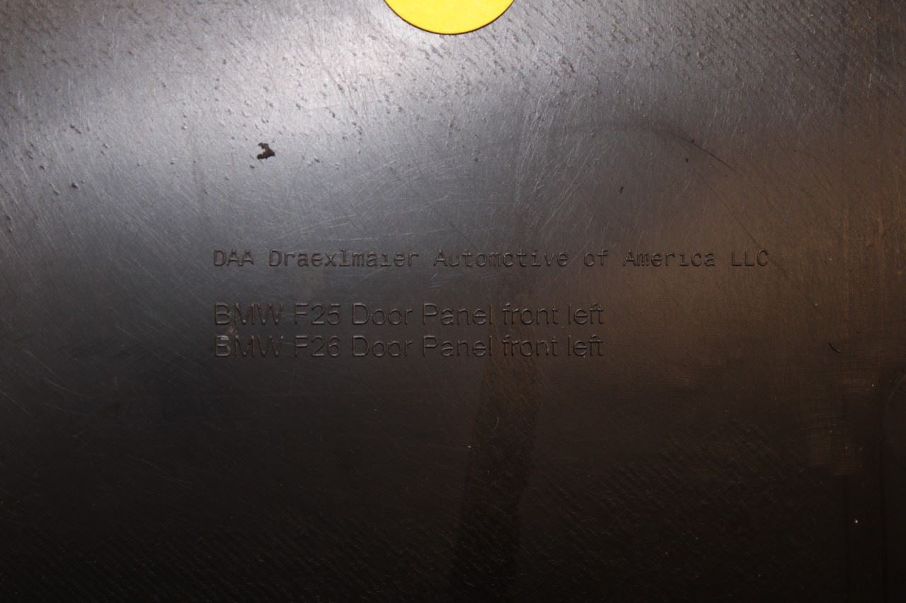 2011-2017 BMW X3 xDrive28i Front Left Driver Door Trim Panel 51417394527 OEM - Alshned Auto Parts