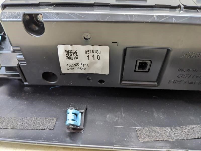 2019 Subaru Forester Dashboard Multifunction Display Screen 85261SJ110 OEM - Alshned Auto Parts