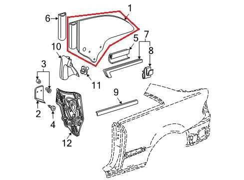 2006-2009 Mercedes-Benz CLK350 Rear Left Quarter Window Fixed Glass 20967001101