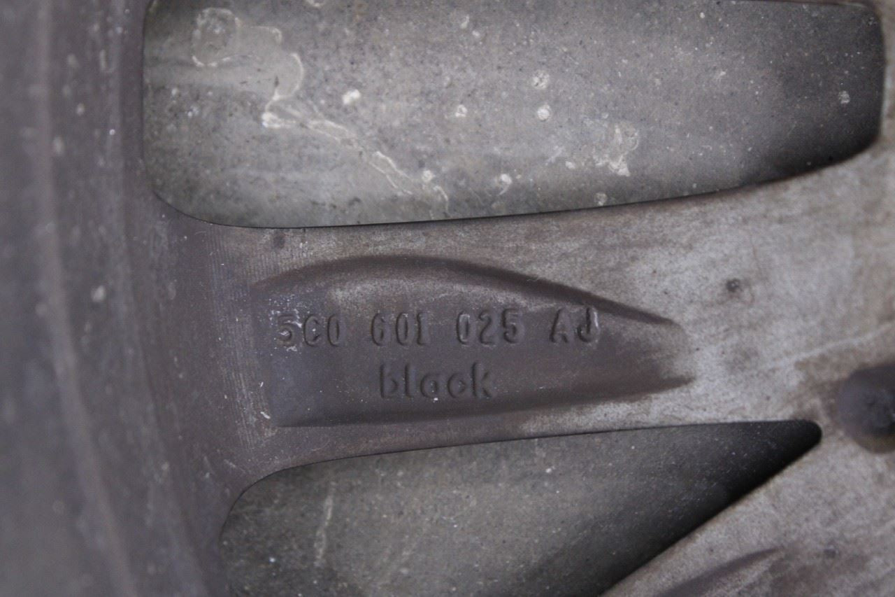 11-16 Volkswagen Jetta Sport Alloy Wheel R17x7.0J 15 Spoke 5C0601025AJ OEM *ReaD6