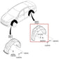16-20 KIA Optima EX Rear Left Driver Side Wheelhouse Liner Splash Shield *ReaD* - Alshned Auto Parts