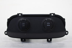 15-20 Kia Sorento LX FWD Center Console Rear Lower Bezel w/ Power Outlet and USB