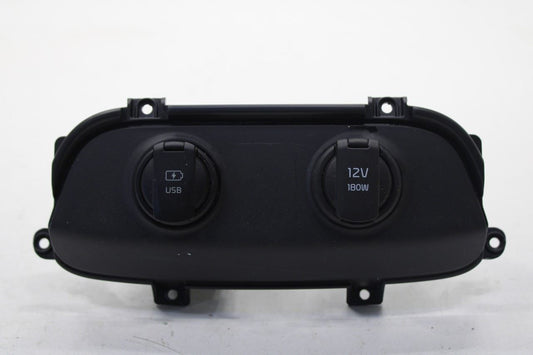 15-20 Kia Sorento LX FWD Center Console Rear Lower Bezel w/ Power Outlet and USB - Alshned Auto Parts