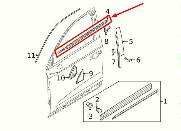 19-24 Audi Q3 S Line Front Right Door Window Belt Outer Molding 83A-837-476-3Q7 - Alshned Auto Parts