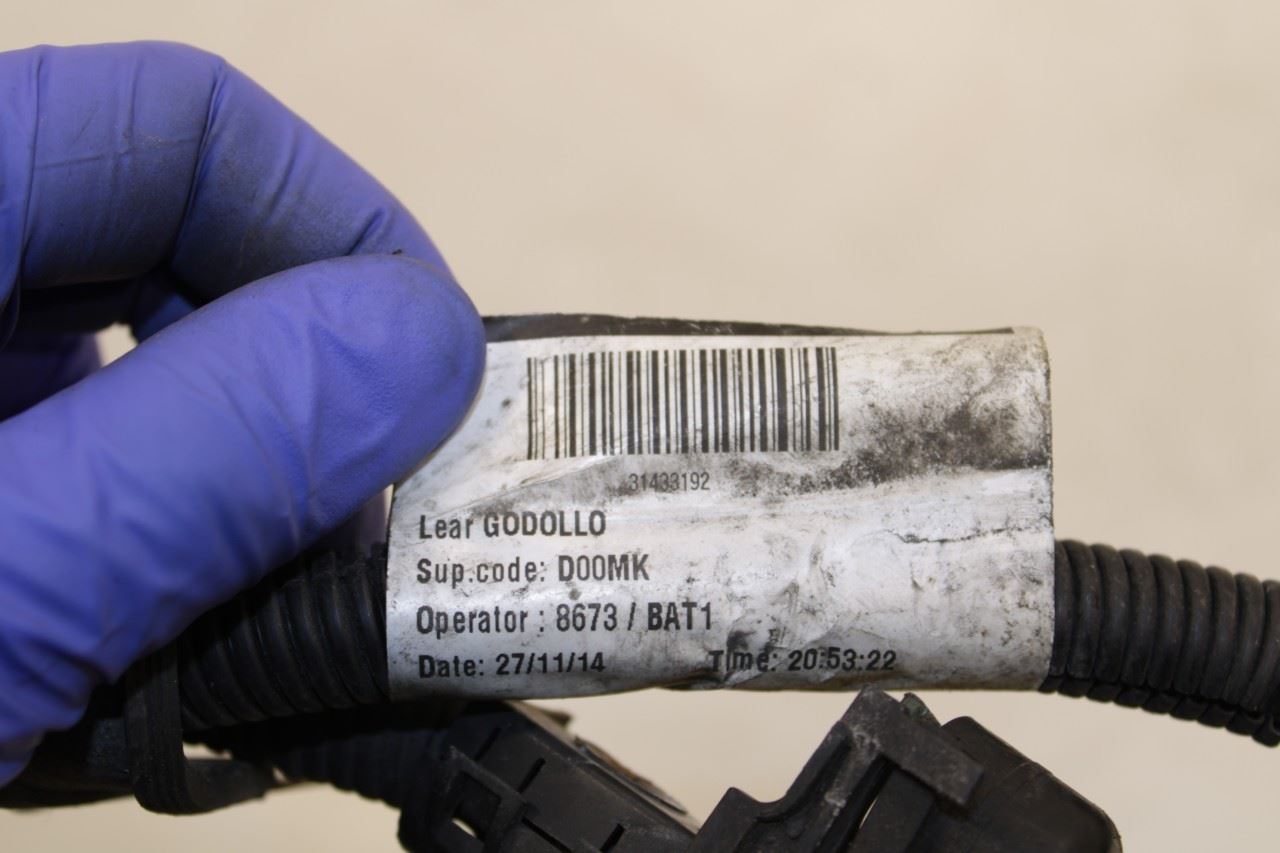 2015 Volvo S60 T5 Premier Positive Battery Cable Wire Harness 31433192 OEM - Alshned Auto Parts