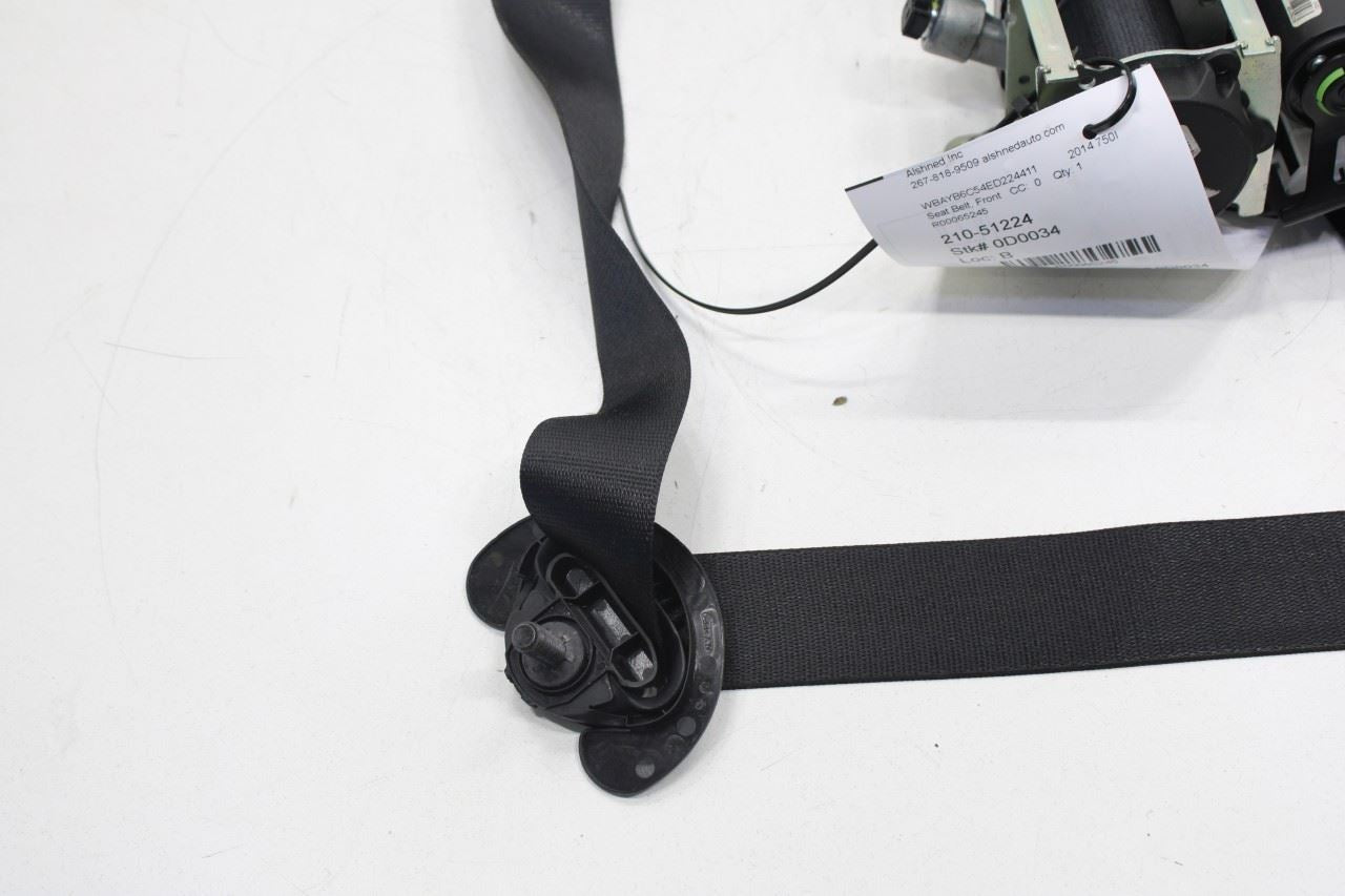 13-15 BMW 750i xDrive Front Driver Left Side Seat Belt Retractor 72117382387 OEM - Alshned Auto Parts