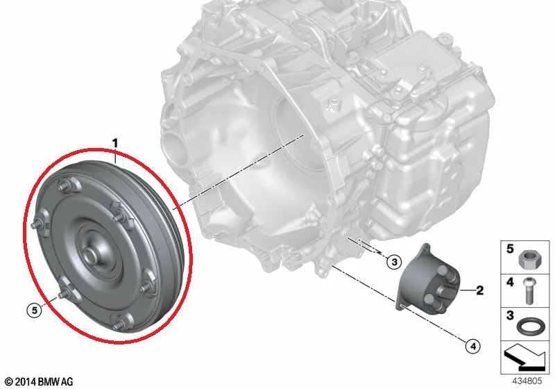2013-20 Mini Hardtop Cooper 1.5L FWD Auto Transmission Torque Converter 86315611