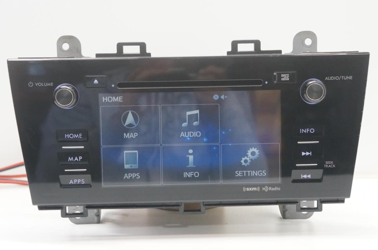 2017 Subaru Legacy Fujitsu Navi Radio Faceplate Control w/ Receiver and Display - Alshned Auto Parts