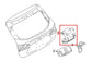 17-22 Nissan Rogue Sport SL 2.0L AWD Rear Liftgate Back Door Lock Latch Actuator - Alshned Auto Parts