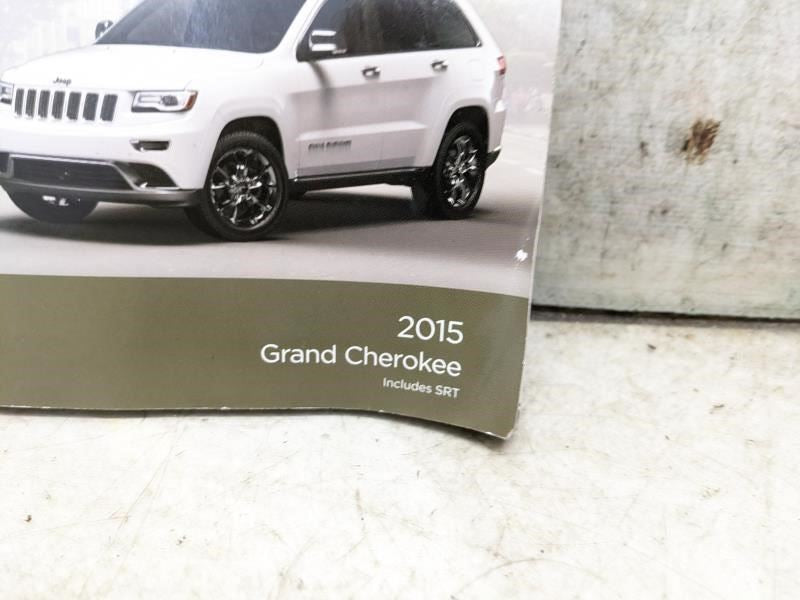 2015 Jeep Grand Cherokee User Guide Only 15WK741-926-AA OEM - Alshned Auto Parts