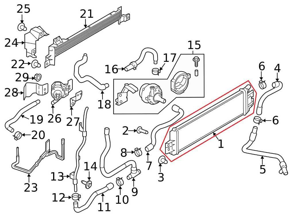 16-24 Infiniti Q50 Premium 3.0L Auxiliary Sub Radiator 21457-5CA5A *ReaD - Alshned Auto Parts