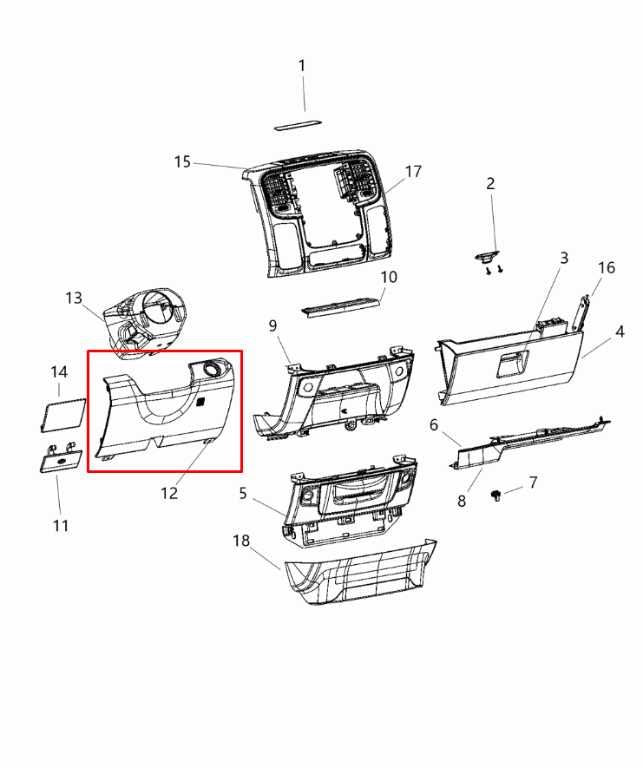 2013-2018 RAM 2500 Tradesman Lower Dash Steering Column Opening Cover 1UM301X9AD - Alshned Auto Parts