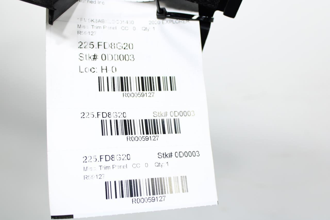 2020-25 Ford Explorer Police Rear Right Door Window Upper Molding LB5B-S25514-AD - Alshned Auto Parts