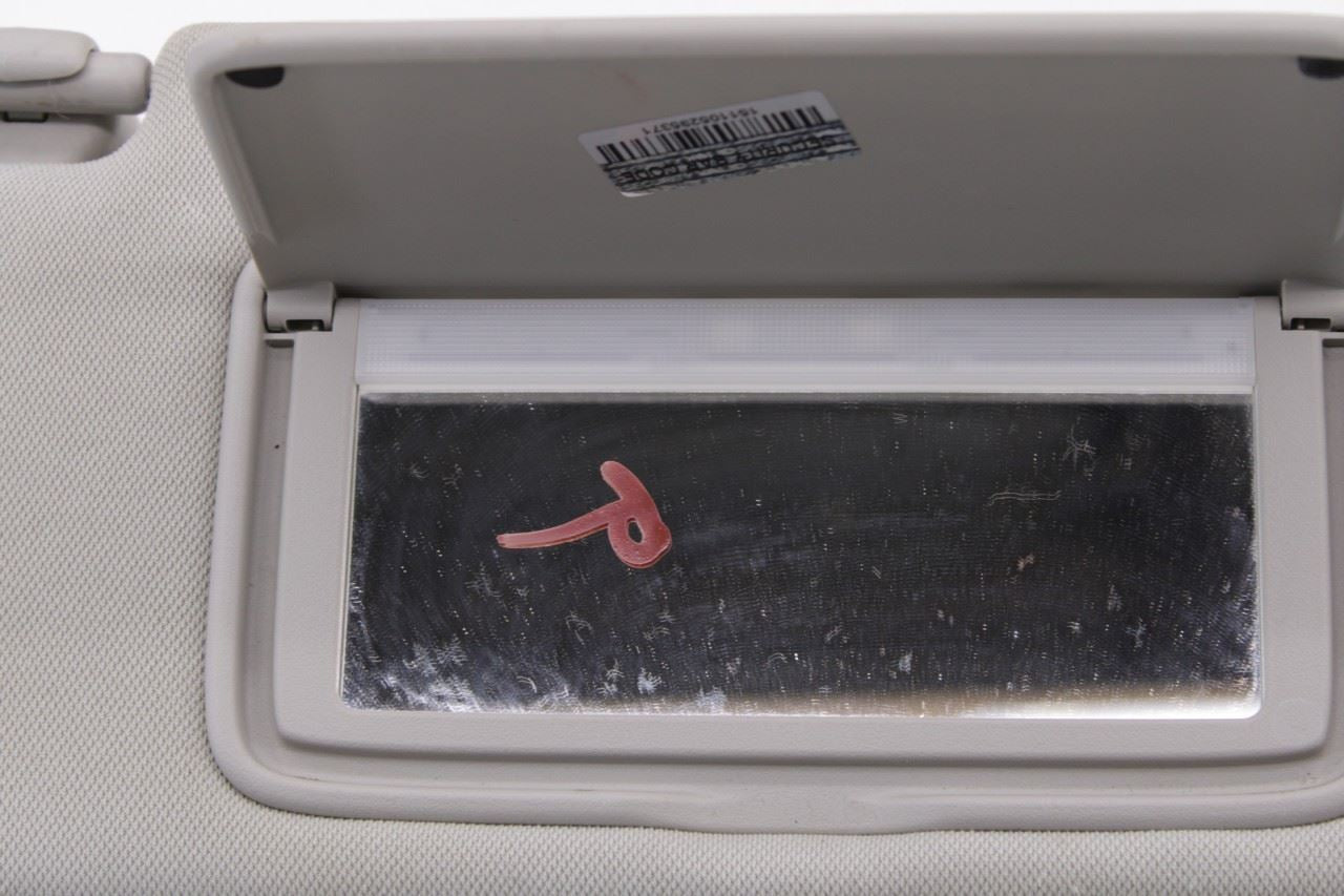 14-24 Infiniti Q50 Premium Front RH LH Side Sun Visor Set w/ Illuminated Mirror - Alshned Auto Parts