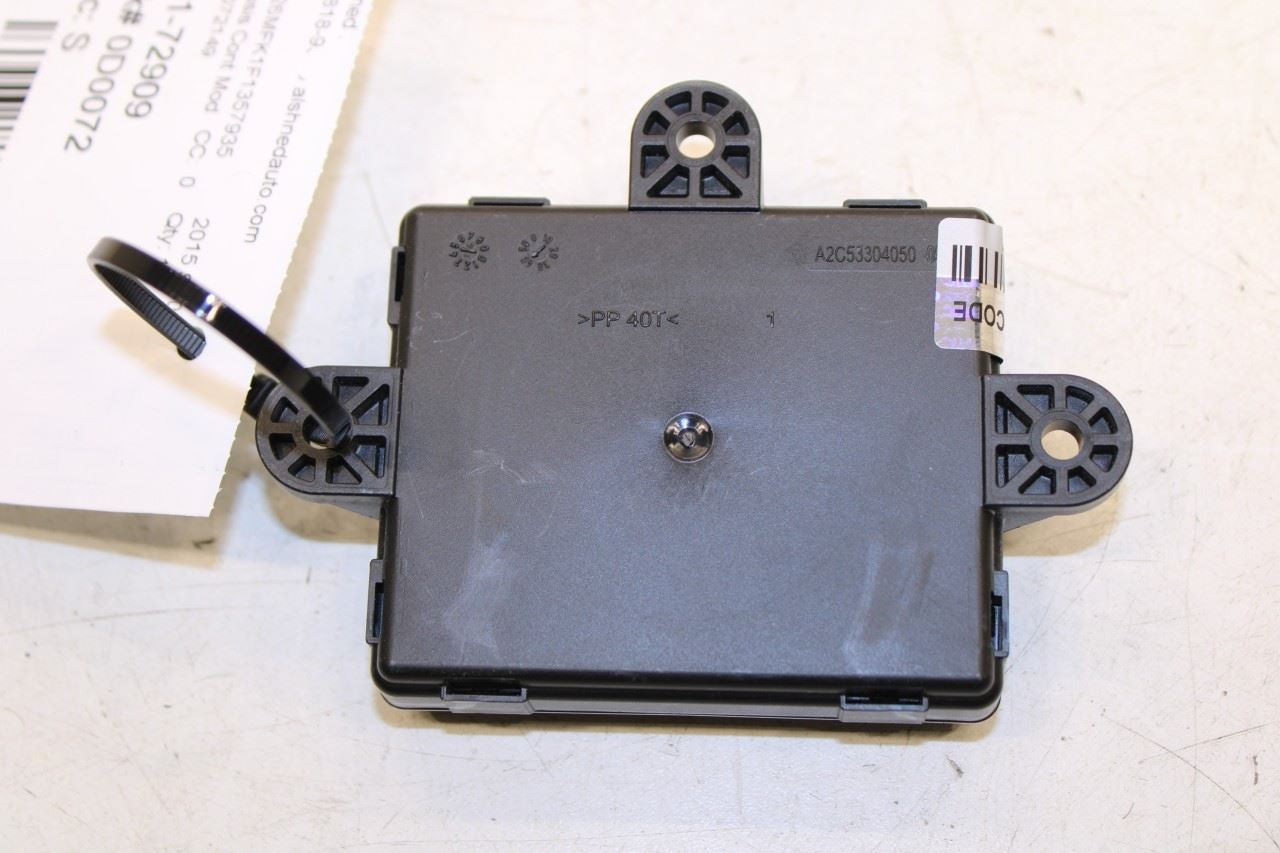 2015-2016 Volvo S60 T5 Premier Rear Right Side Door Control Module 31343872 OEM - Alshned Auto Parts
