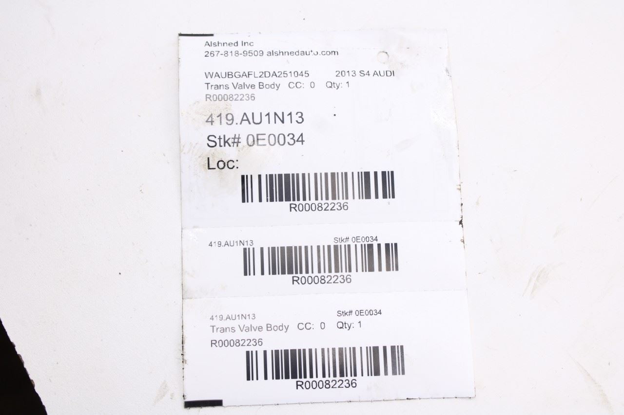 13-16 Audi S4 Premium Plus 3.0L AWD 7-Spd Auto Transmission Valve Body w Oil Pan14