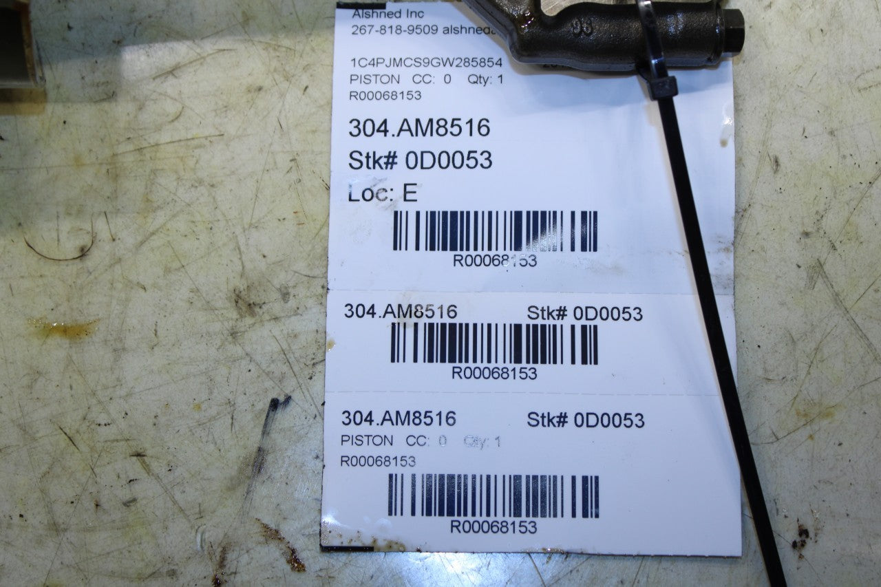 2014-2022 Jeep Cherokee 75th Anniversary 3.2L Engine Piston with Connecting Rod - Alshned Auto Parts