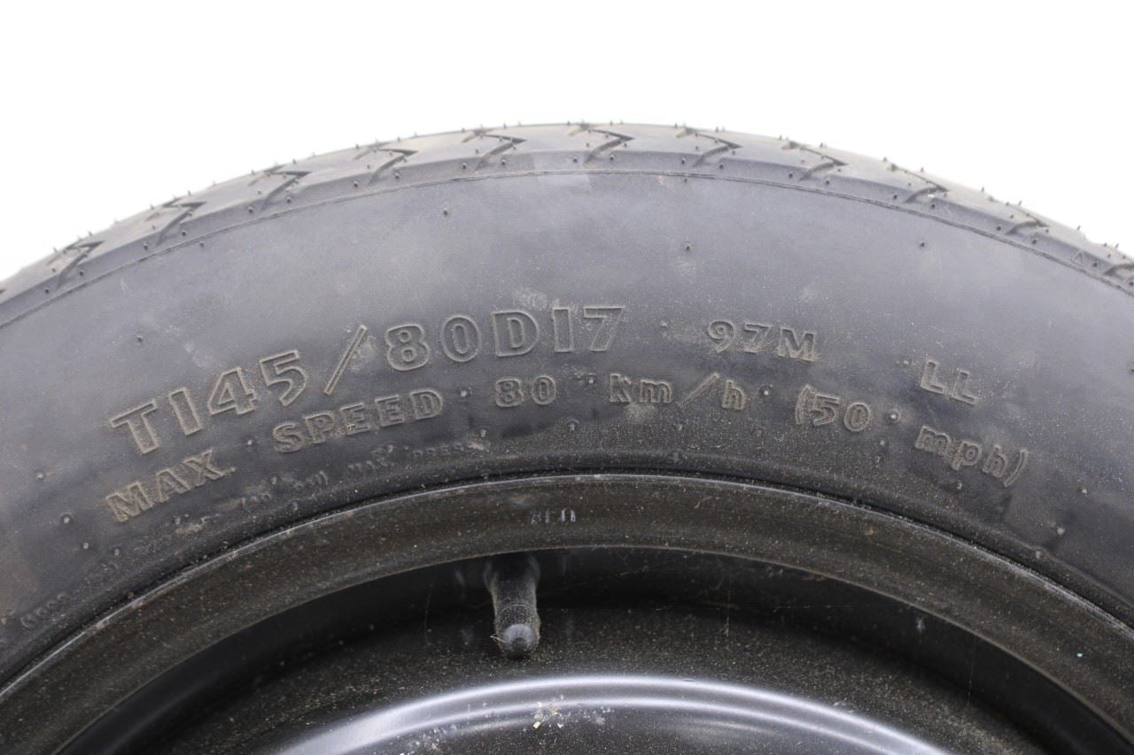 2012-20 Dodge Grand Caravan GT Steel Spare Wheel Tire Goodyear T145/80D17 R17x43