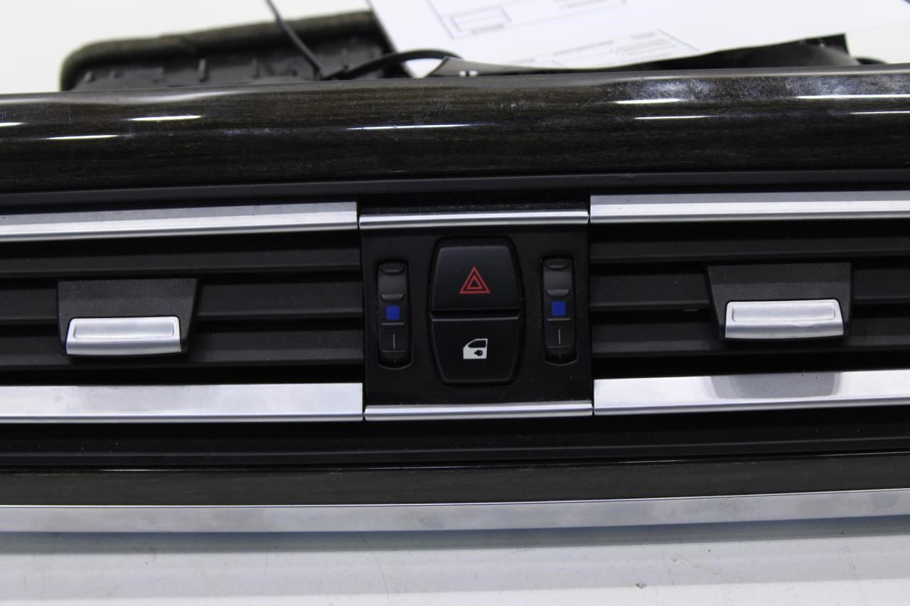 2010-2015 BMW 750i xDrive Dash Center Ignition Start Button and Air Vent w/ Trim - Alshned Auto Parts