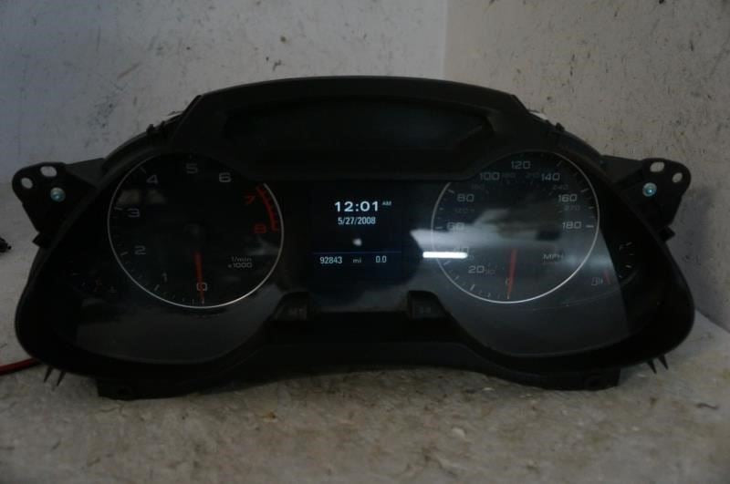 2009 Audi A4 Prestige Speed Gauge Instrument Cluster 92K Mileage 8K0-920-980-A - Alshned Auto Parts