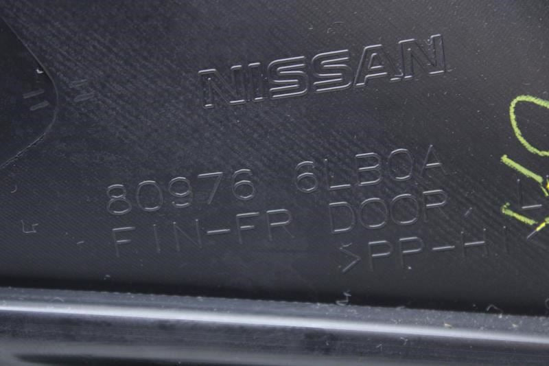 2020-2024 Nissan Sentra Front Right Passenger Door Trim Panel 80976-6LB0A OEM - Alshned Auto Parts