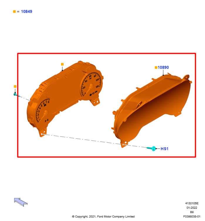 2023-24 Ford Expedition MAX XLT Speedometer Gauge Instrument Cluster 76K Mileage - Alshned Auto Parts