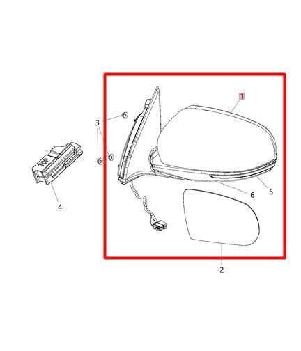14-17 Jeep Cherokee 75th Anniversary 3.2L 4WD Driver Left Side Rear View Mirror - Alshned Auto Parts