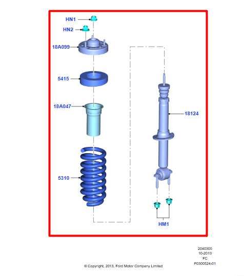 18-20 Ford F150 Crew Cab 2.7L 4WD Front Right or Left Side Shock Strut Absorber1