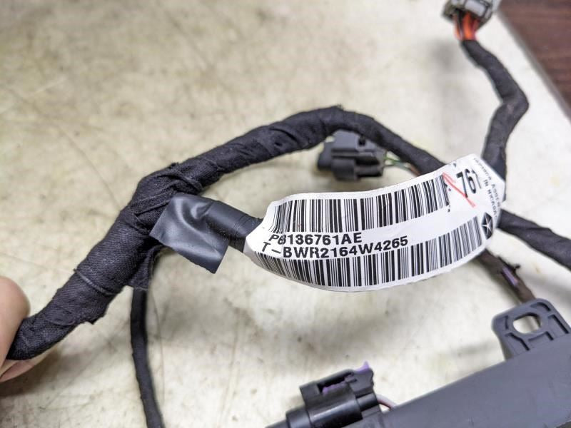 14-15 Jeep Grand Cherokee Overland Rear Right Side Door Wire Harness 68136761AE - Alshned Auto Parts