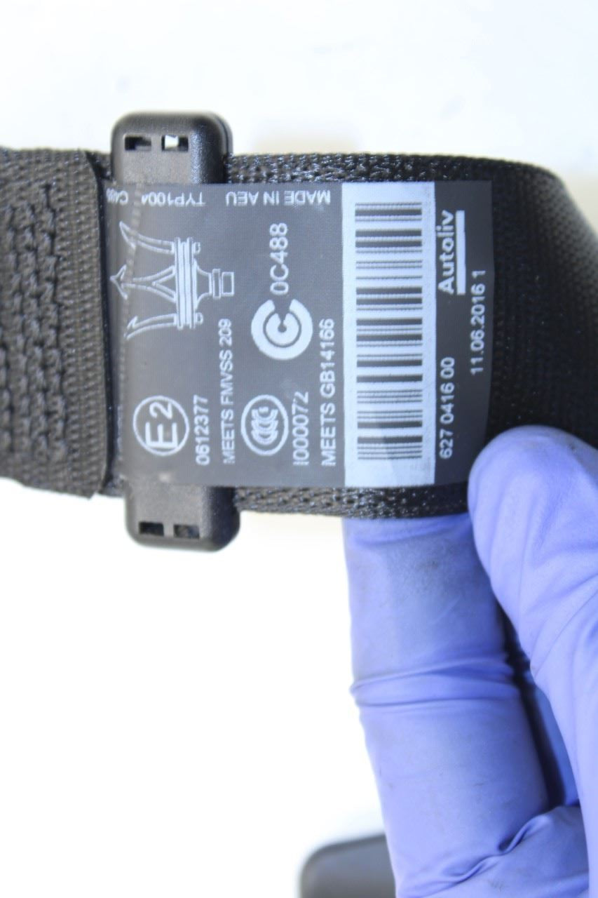 17-21 Maserati Ghibli 3.0L Rear Passenger Right Side 2nd Row Seat Belt Retractor - Alshned Auto Parts