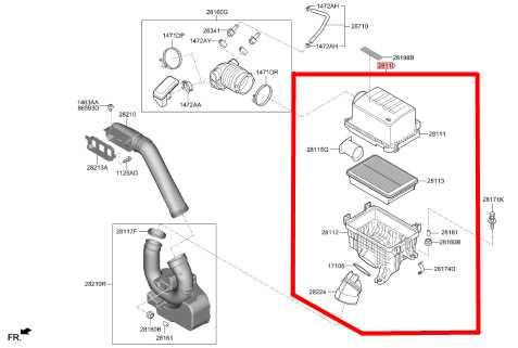 2020-2024 Kia Soul LX 2.0L FWD Engine Air Intake Cleaner 28110-J9250 OEM *ReaD* - Alshned Auto Parts