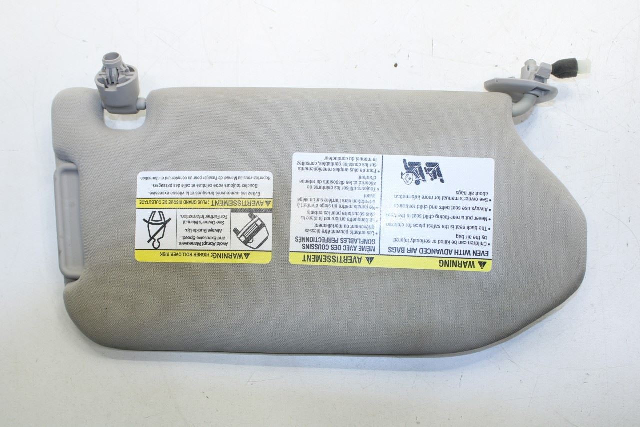 13-20 Nissan Pathfinder SV Front RH and LH Side Sun Visor w/ Illuminated Mirror - Alshned Auto Parts