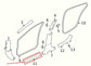 2019-24 Nissan Altima SL Front Left Sill Scuff Kick Plate Trim Panel 769B5-6CA0A - Alshned Auto Parts