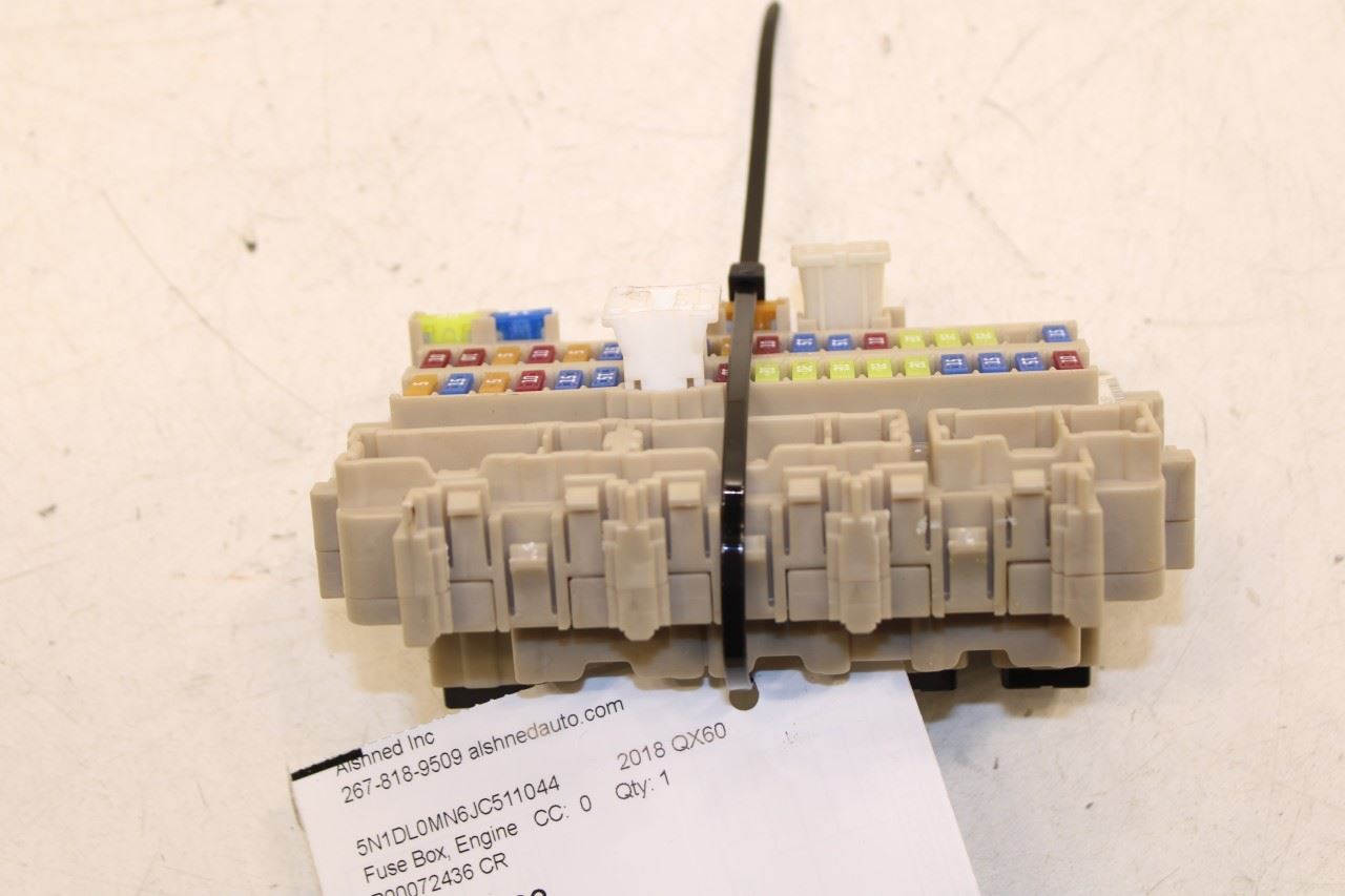 14-19 Infiniti QX60 3.5L Cabin Instrument Panel Fuse Relay Junction Block *ReaD* - Alshned Auto Parts