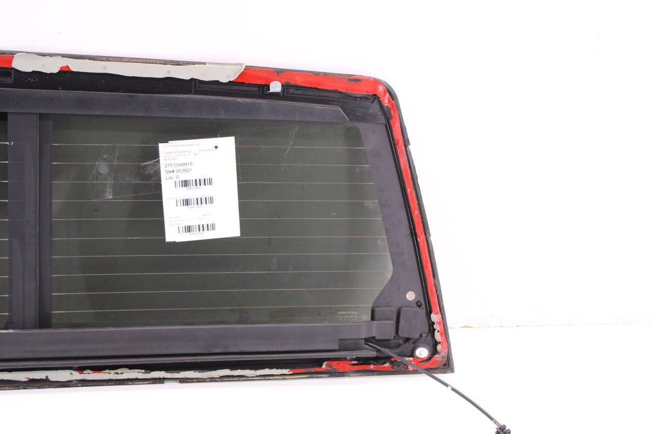 13-18 Ram 1500 Crew Cab Laramie Rear Window Power Sliding Backlite Glass *ReaD* - Alshned Auto Parts