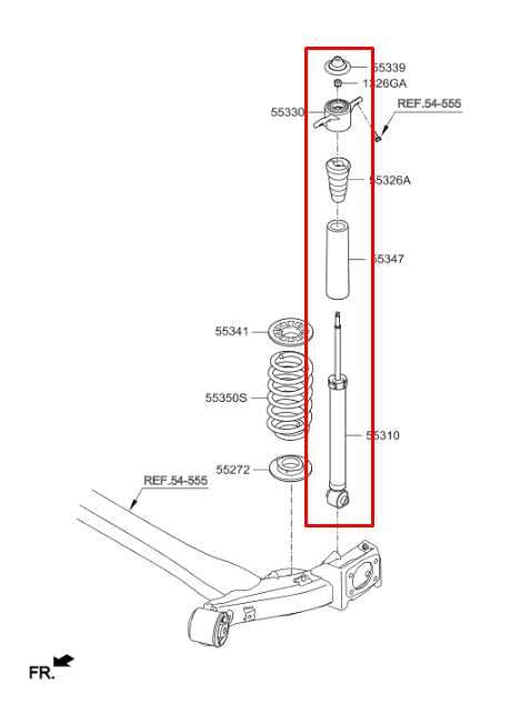 16-18 Hyundai Elantra SE 2.0L FWD Rear Suspension Left Side Shock Strut Absorber - Alshned Auto Parts