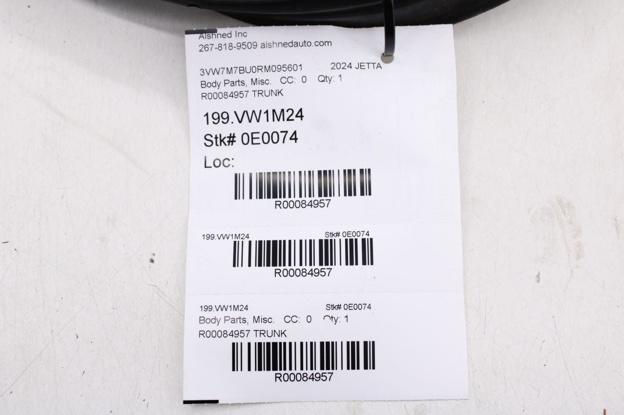 2019-2026 Volkswagen Jetta SE Trunk Deck Lid Weatherstrip Seal 17A827705J9B9 OEM9