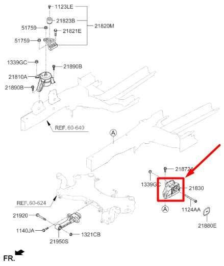 16-21 Hyundai Tucson Value 2.0L FWD Left Transmission Mount Bracket 21830-D3400 - Alshned Auto Parts