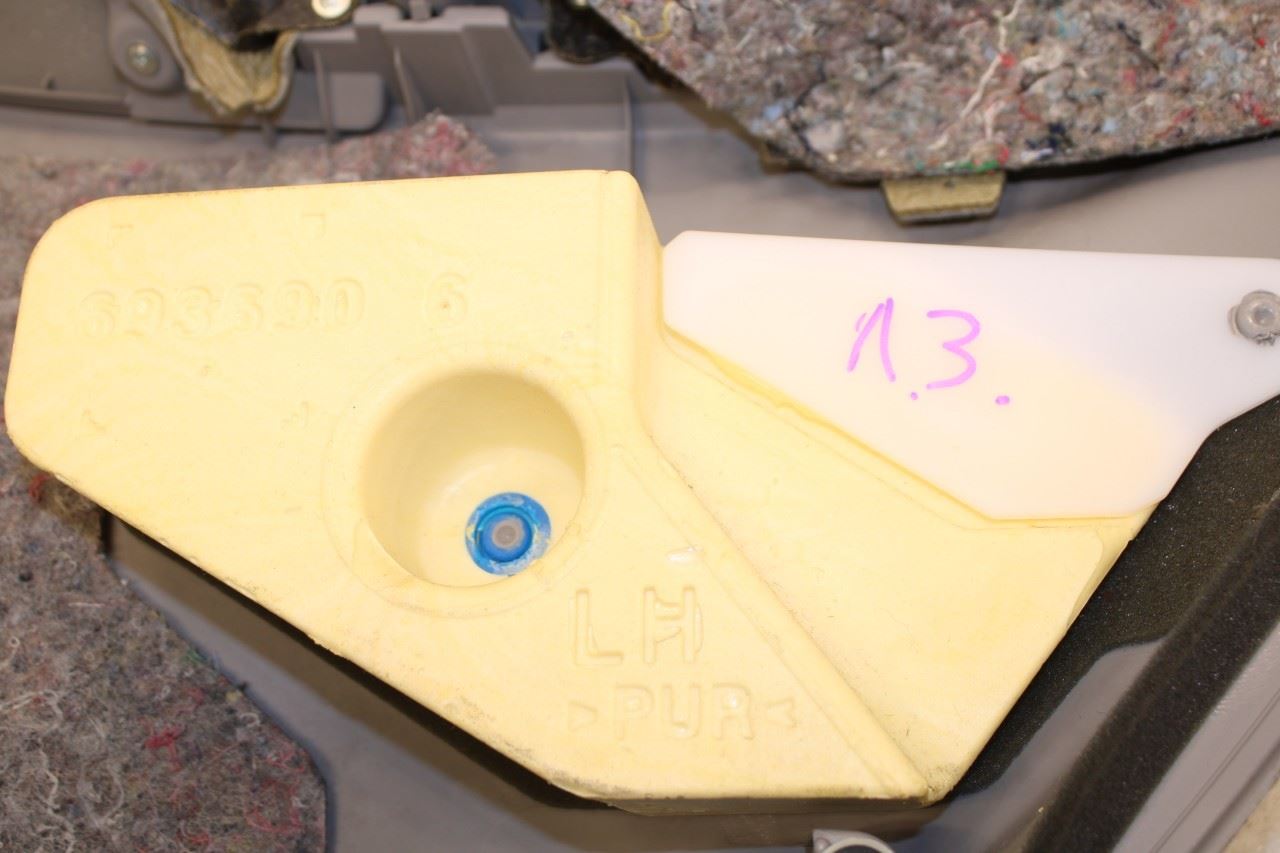 2010-2011 Toyota Camry LE Rear Left Driver Side Door Trim Panel 67640-06852-B0 - Alshned Auto Parts