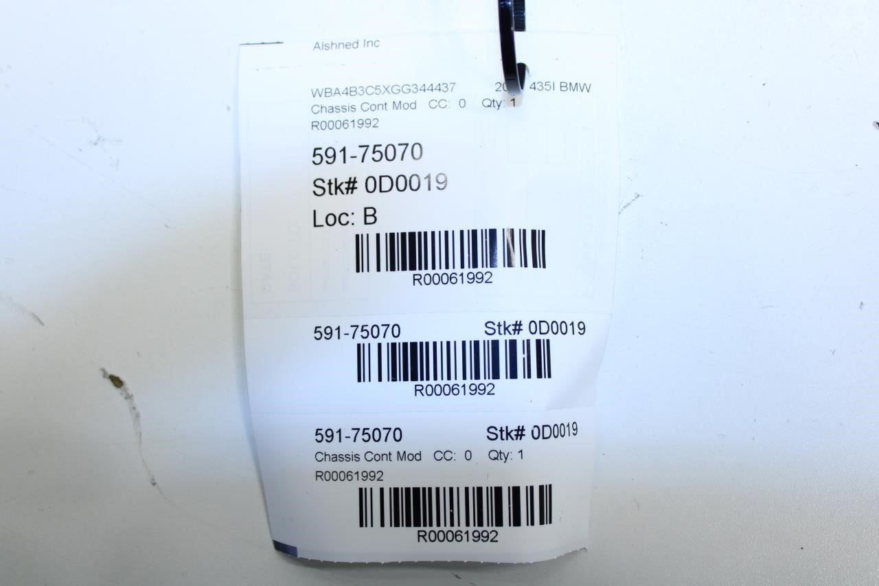 2015-2016 BMW 435I Gran Coupe xDrive Parking Assist Aid Module 66336880444 OEM - Alshned Auto Parts