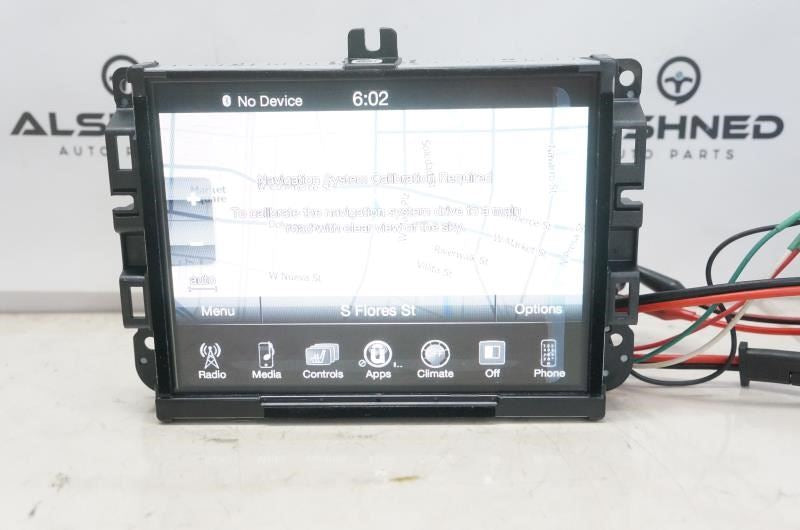 2016 Jeep Grand Cherokee 8.4'' Display Audio Radio Navi Receiver 68301356AB OEM - Alshned Auto Parts