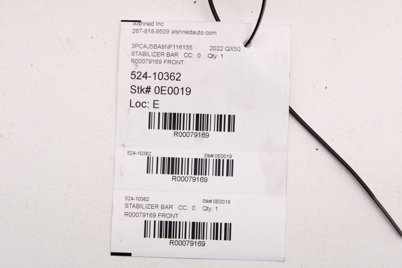 2019-25 Infiniti QX50 Luxe FWD Front Suspension Stabilizer Sway Bar 54610-5NA0A - Alshned Auto Parts