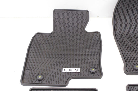 16-23 Mazda CX-9 Grand Touring Front Rear RH LH All Weather Carpet Floor Mat Set - Alshned Auto Parts