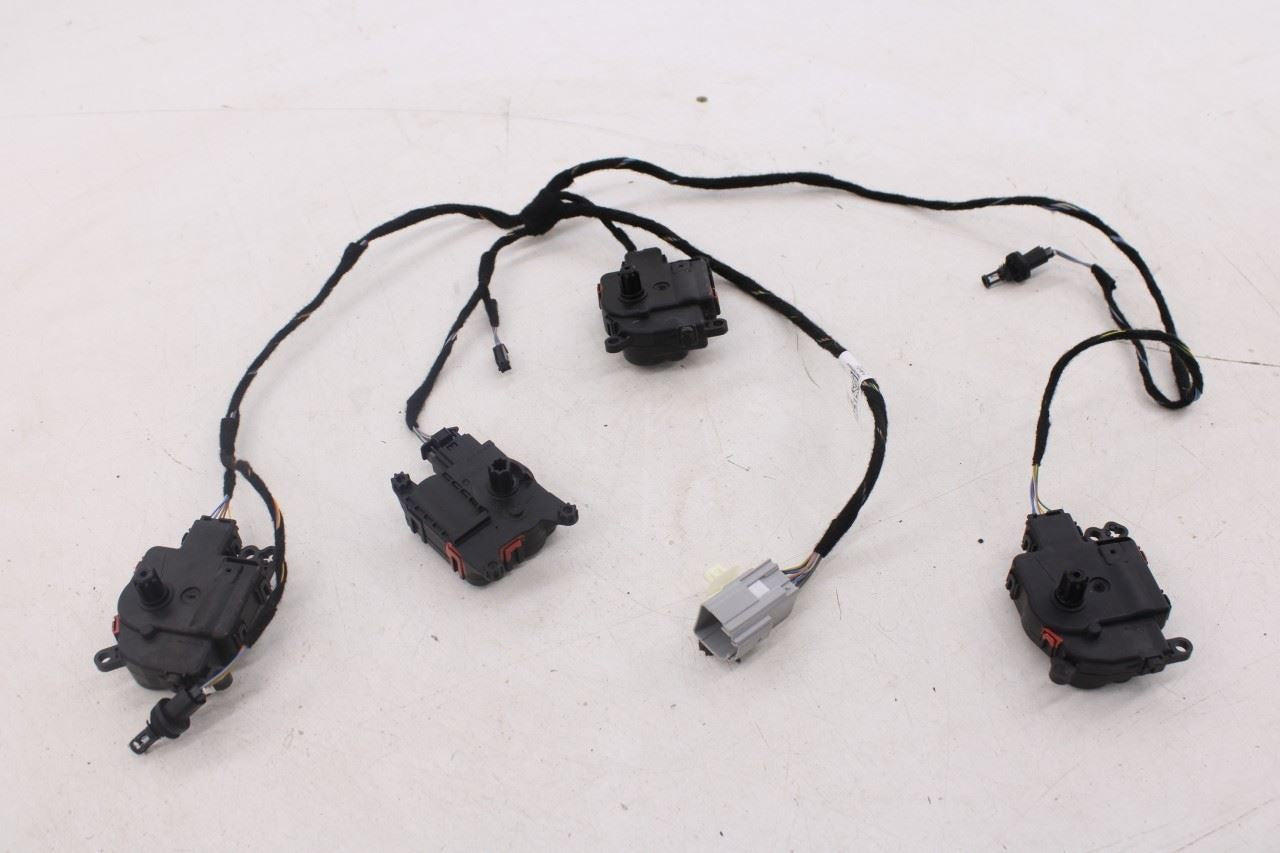 18-21 Ford Expedition Max XLT HVAC System Wire Harness w Blend Door Actuator Set2
