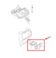 2019-24 Audi Q3 S Line Console Rear Back Trim w/ Power Outlet C-Type 575-035-954 - Alshned Auto Parts