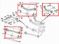 2007-13 Mercedes-Benz S550 AWD Rear RH Side Suspension Arm Set 221-352-01-02 OEM - Alshned Auto Parts