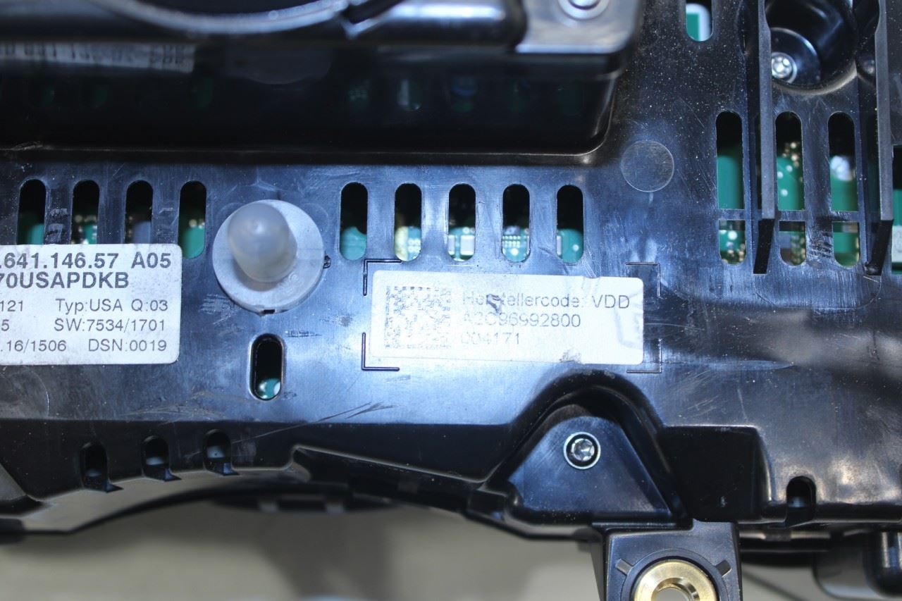 14-16 Porsche Panamera 4 3.6L Speedometer Gauge Instrument Cluster 130K Mileage - Alshned Auto Parts