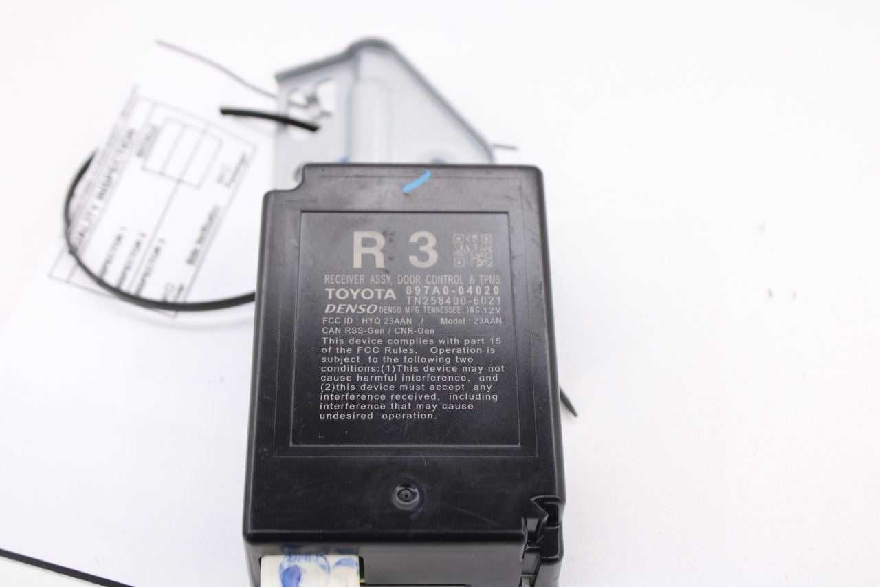 2015-2023 Toyota Tacoma SR5 3.5L Tire Pressure Monitoring System Receiver Module4