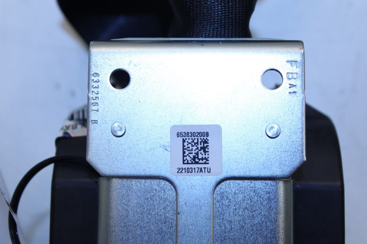 2022-25 Mitsubishi Eclipse Cross ES 1.5L Rear Center 2nd Row Seat Belt Retractor - Alshned Auto Parts