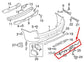 16-20 Nissan Pathfinder Rear Bumper Parking Sensor Wire Harness 24093-9PJ0B OEM - Alshned Auto Parts